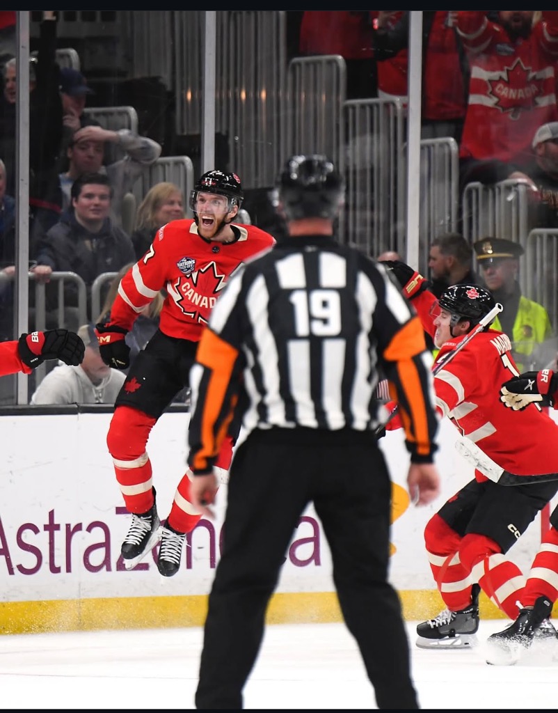 Congrats to #19 Gord Dwyer, NHL Referee and LT Alum for officiating the #FourNationsFaceoff
Final last night.