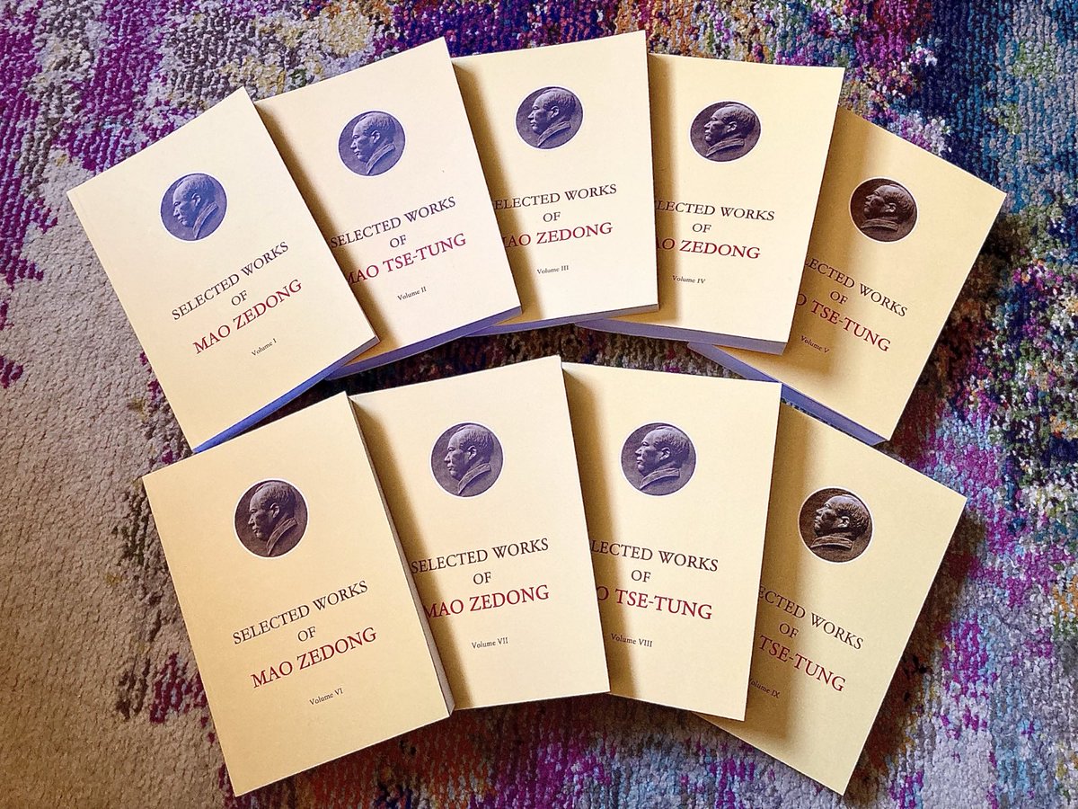 The complete set of Mao's Selected Works is back in stock! Don't be intimated—most contain short, easy to read &amp; understand texts. The content may be deep, but Mao wrote simply, for old &amp; newly made intellectuals of all classes. 
=> flpress.storenvy.com/collections/18…
