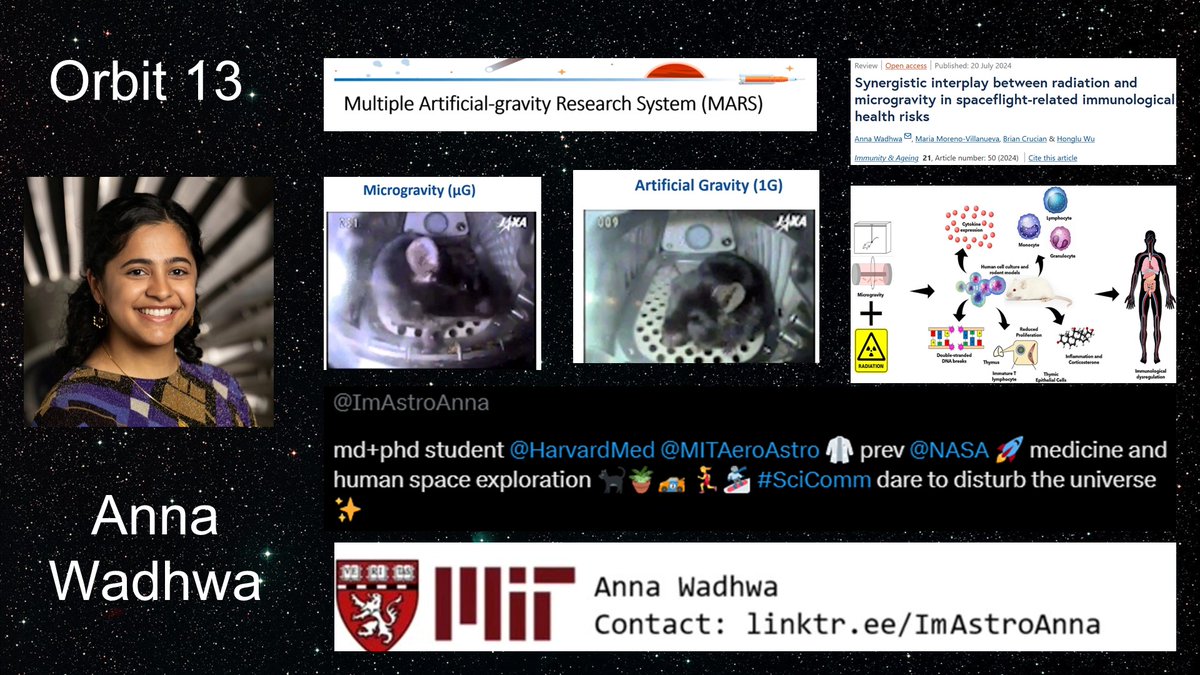 Let's Talk Space Medicine (@talkspacemed) on Twitter photo Join me on Orbit 13 as I meet MD-PhD student extraordinaire <a href="/ImAstroAnna/">anna wadhwa 🚀</a> and discuss her journey in the field of space medicine!
youtu.be/C-Yz4zeevKI Join me on Orbit 13 as I meet MD-PhD student extraordinaire <a href="/ImAstroAnna/">anna wadhwa 🚀</a> and discuss her journey in the field of space medicine!
youtu.be/C-Yz4zeevKI
