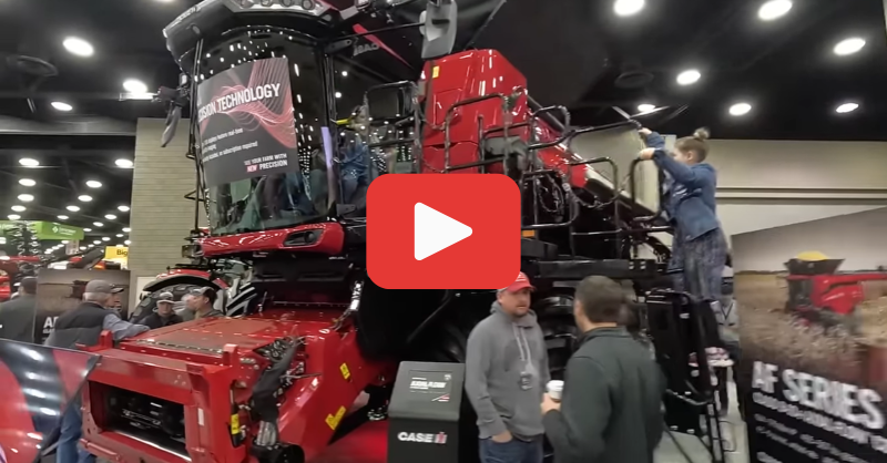 FarmsNews's tweet photo. MILLION Dollar Machinery...
Michael Wendling gets his day started with some maintenance on his @Case_IH 6130 combine, the watch as he heads south to the nations largest indoor farm show!
Did you attend the @KYNFMS? โฌ๏ธ
#NFMS25