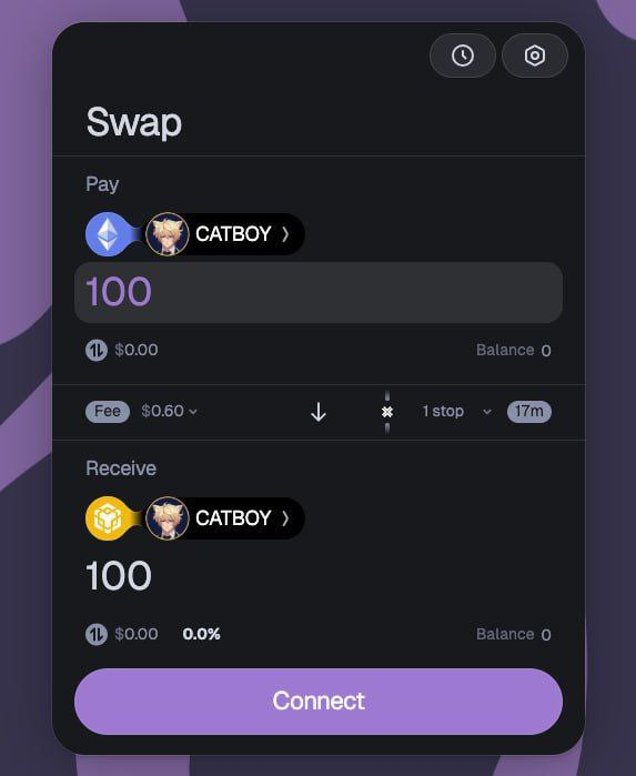LegacyOnBNB's tweet photo. We are proud to introduce our partnership with @Axelar Network, a leading decentralized interoperability platform! 

Through this partnership, we’ll be integrating a @SquidRouter custom bridge into our dApp, enabling seamless cross-chain transfers. With NO additional bridge fees, users will only pay standard on-chain gas fees. 🔥🔥

Switch your $CATBOY tokens between the chains here: https://t.co/TyqKm8GsRR

The bridging process can take 5-20min

Why Axelar? Well it's trusted by major leaders in the space, including:
- @Binance
- Trust Wallet & MetaMask
- Deutsche Bank & more!