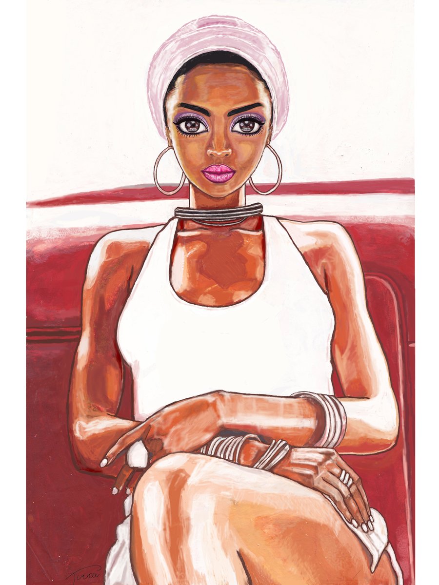 Lauryn Hill

アクリル絵の具ベースで描いたものをデジタル加筆しました。
元が鮮明でなく特にメイクは自身でイメージを膨らませました。

#art #hiphopart #音楽イラスト #絵描きさんと繋がりたい
#LaurynHill #RnB
90s HIP HOP/ R&amp;B fanart