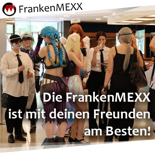 #Squadgoals sind, sich mit seinen Leuten bei der #FrankenMEXX zu treffen.