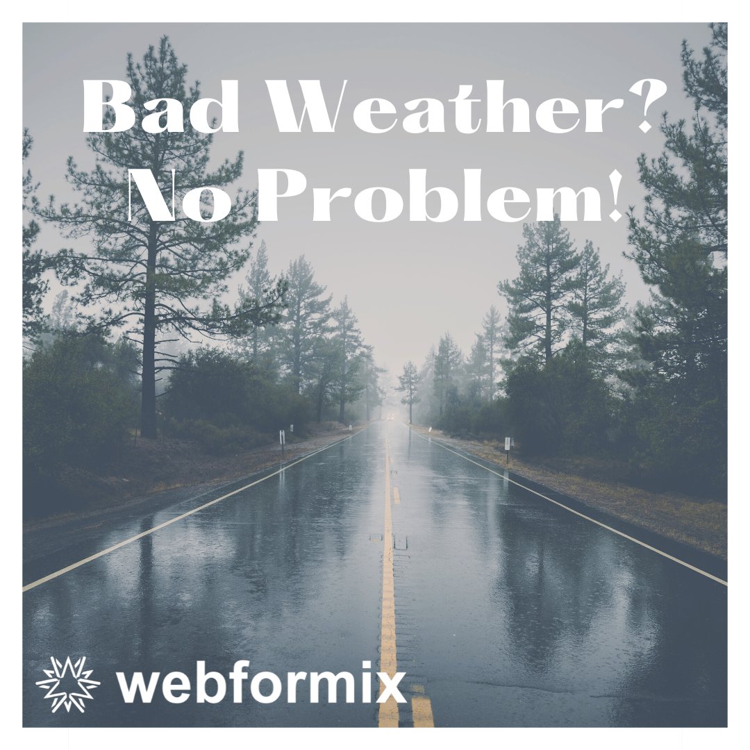 webformix_wisp's tweet image. Unlike Satellite, Webformix&apos;s fixed wireless internet is fast and reliable even in the most inclement of weather! So bring on the fog, rain and snow- and stay connected!

Want to learn more? Check out our blog post about weather and wifi:
webformix.com/can-rain-fog-s…
