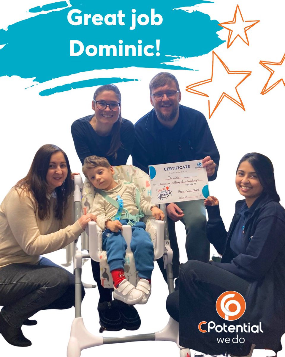 C_Potential's tweet image. Congratulations to amazing Dominic on completing his intensive block of Physiotherapy, DMI and Speech &amp;amp; Language Therapy. Brilliant sitting and standing in particular! We are all so proud of you! 🤩😍#CPWarrior #SpeechTherapy #PhysioGoals #DMI #CPotential #IntensiveTherapy