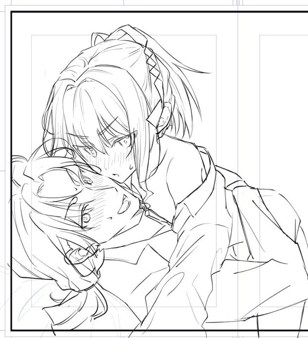 頼若現パロ本の表紙wip 