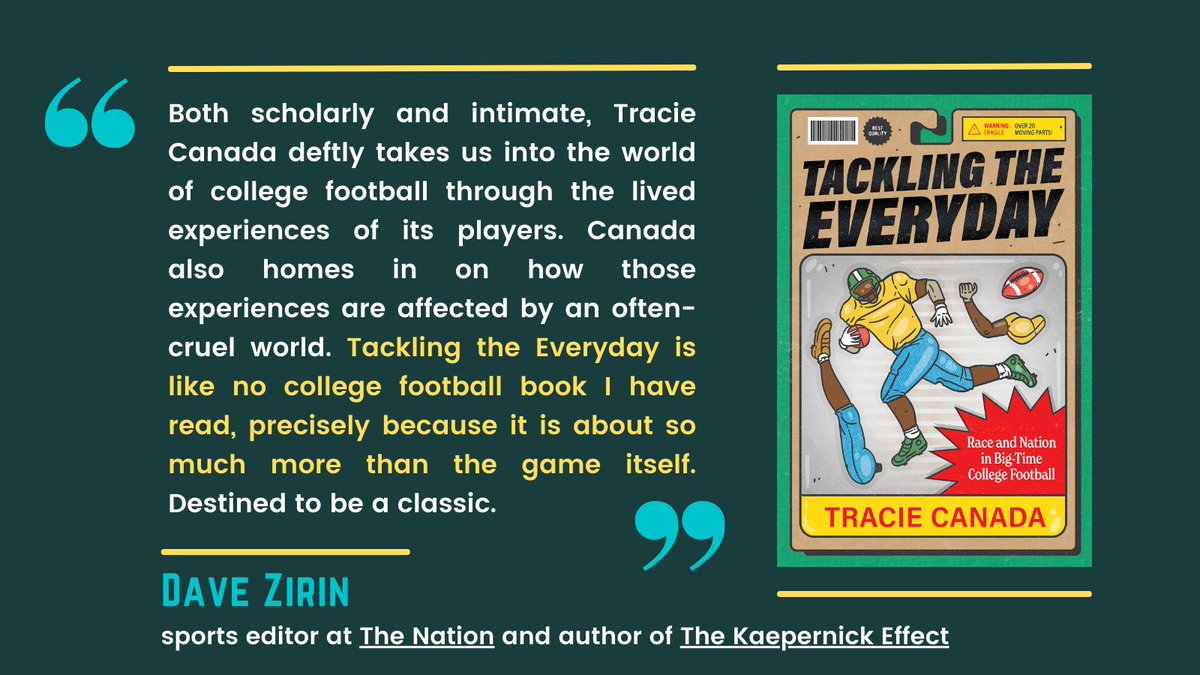 Tracie Canada (traciecanada.bsky.social) (@tracie_canada) on Twitter photo i've followed <a href="/EdgeofSports/">Dave Zirin</a>'s work in politics + sports for yrs, so i was beyond excited when he reached out to interview me in '23. we had a great convo that i still think about
now i'm thrilled to learn how such a bold sportswriter like Dave read my book. what generous words! i've followed <a href="/EdgeofSports/">Dave Zirin</a>'s work in politics + sports for yrs, so i was beyond excited when he reached out to interview me in '23. we had a great convo that i still think about
now i'm thrilled to learn how such a bold sportswriter like Dave read my book. what generous words!