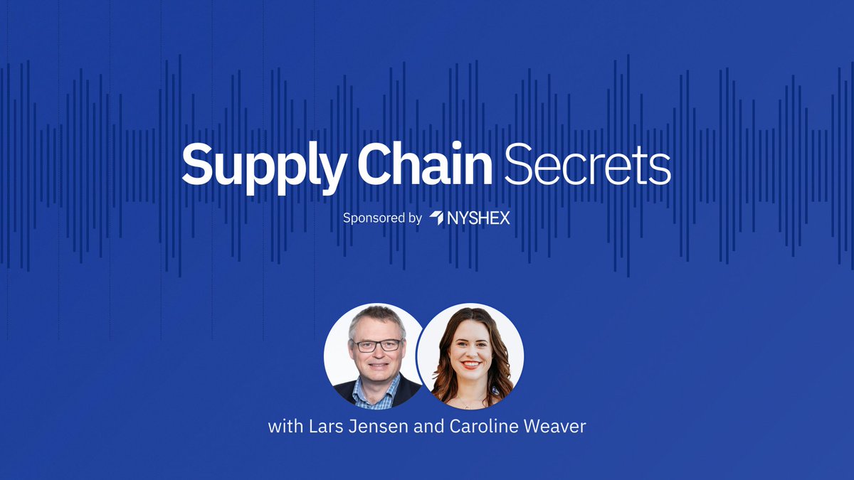 What should we expect at TPM25?

That's what Lars Jensen and Caroline Weaver will be discussing live on 2/25 at 11am EST in this upcoming edition of the Supply Chain Secrets Podcast!

Register to attend and ask your burning questions!

hubs.li/Q037pkBX0