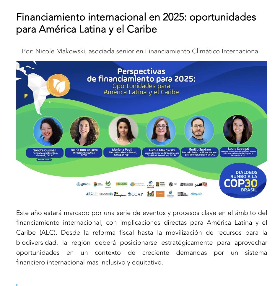 🌍💰 Financiamiento internacional en 2024: claves para ALC

Este año traerá oportunidades y desafíos para la región en un sistema financiero en cambio.

📖 Lee el análisis de Nicole Makowski aquí ⬇️ bit.ly/41cU5fP