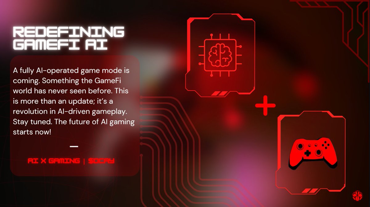 BIG ANNOUNCEMENT $DCAY HODLERS 🚨

Whispers of Decay is breaking new ground with a fully AI-operated game modesomething the GameFi and AI gaming world have never witnessed before. This isn’t just another update; it’s a game-changing revolution that will push the boundaries of