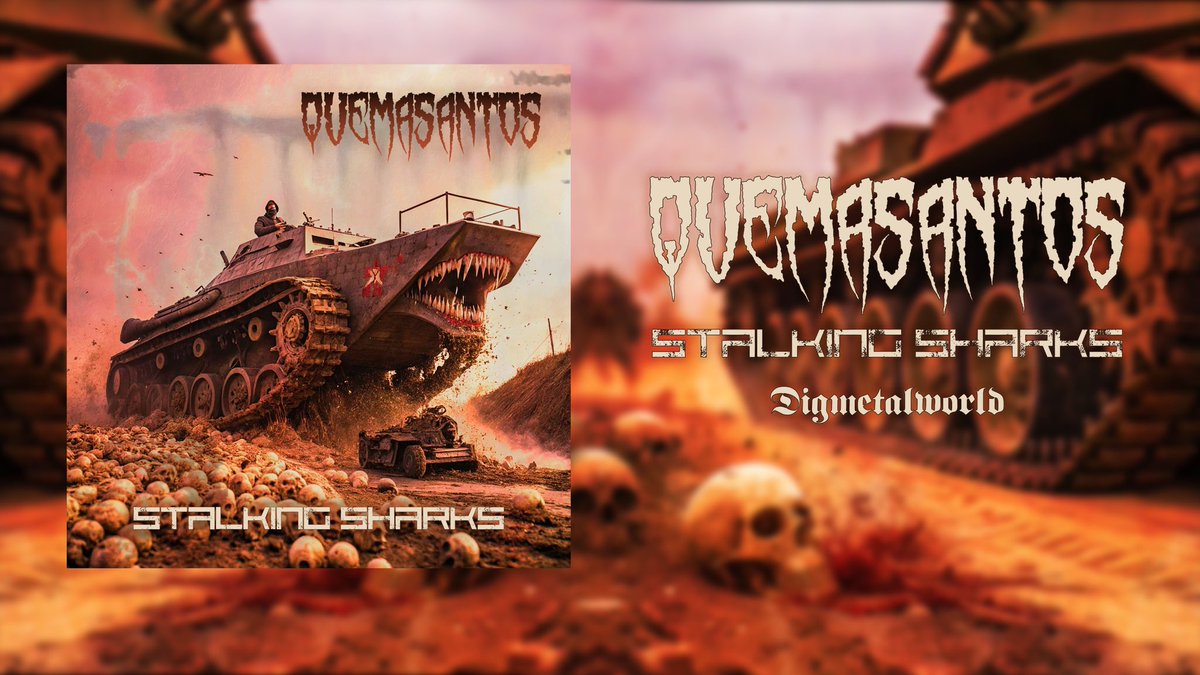 New York Band Quemasantos have released the lyric video for its new single ‘Stalking Sharks’. On this video you can also see images of the members of the band performing the track.

Watch the lyric video here: 
youtube.com/watch?v=85sNrf…

More information: 
quemasantos.bandcamp.com