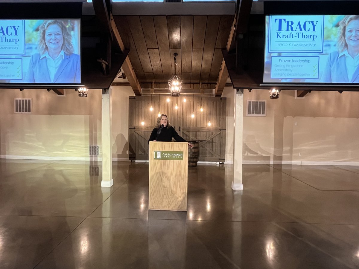 Tracy Kraft Tharp dedicated more than a decade of service to our state and community. I served alongside Tracy in the CO legislature and saw firsthand her impact on supporting our small businesses, transportation infrastructure, behavioral health services, and more.

Team