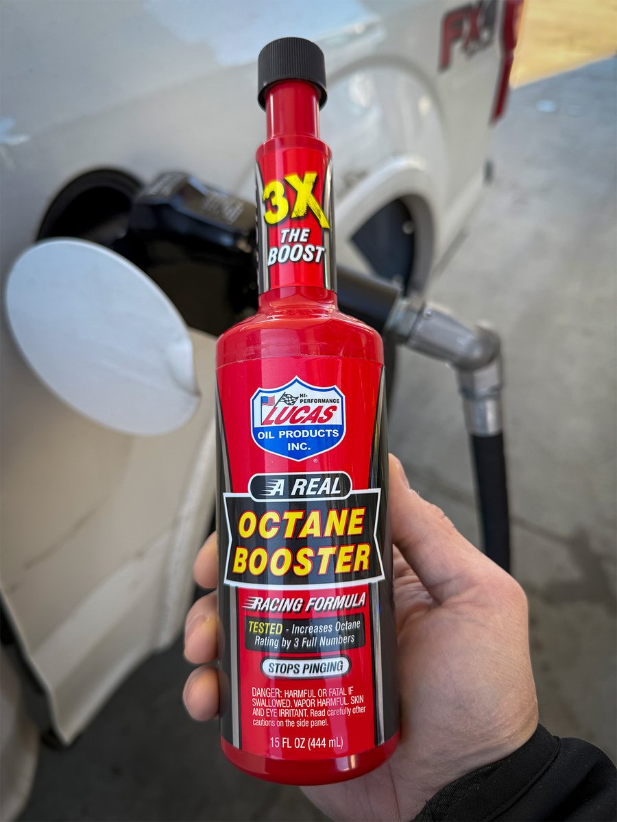 🚗💨 Our Octane Booster is a genuine performance-enhancing fuel additive designed to deliver three times more boost than most brands! It stop knocks, improves fuel performance, and raises mpg in high-compression engines!

Just pour in your tank at fuel up and let the product do