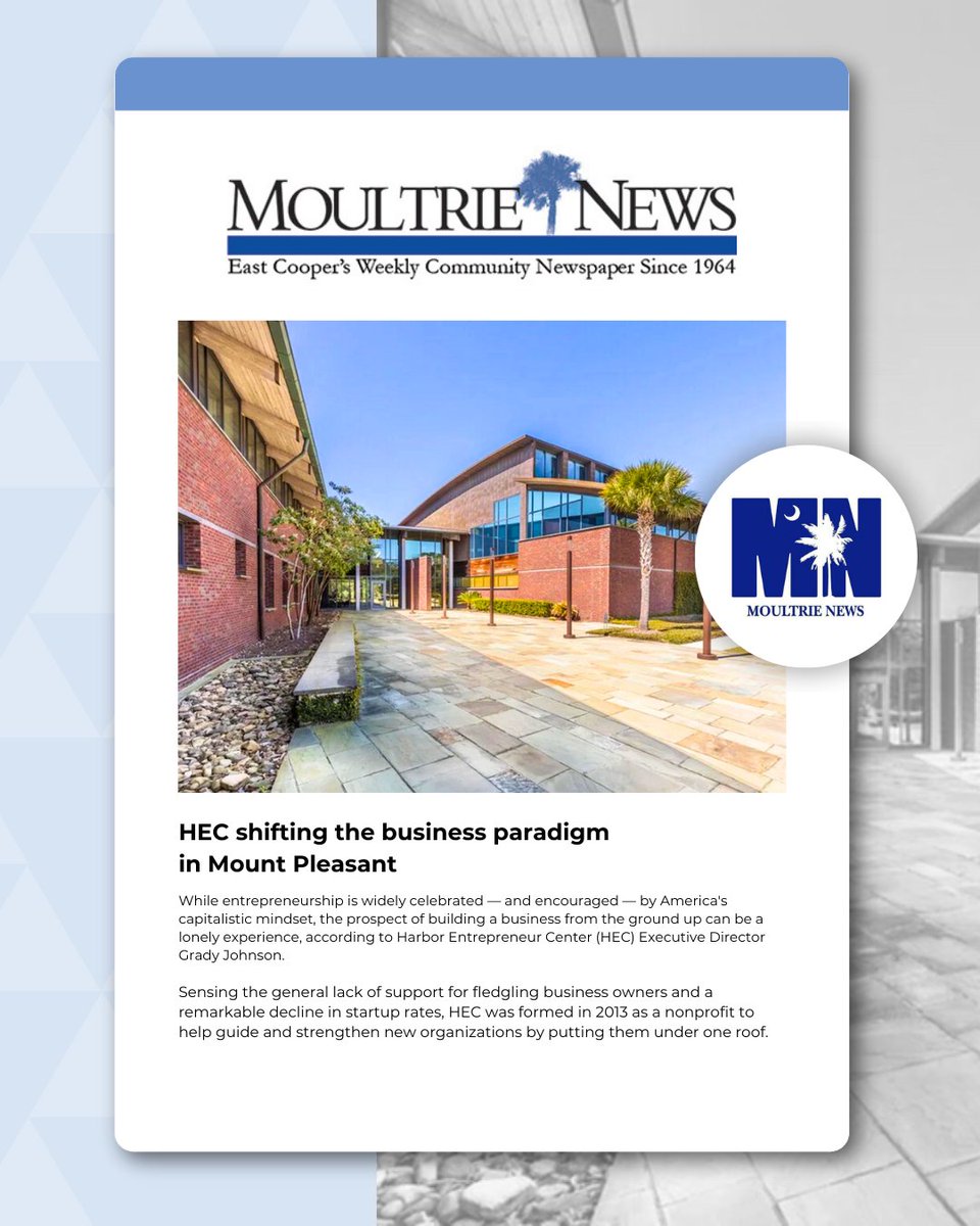 TRIO (@triosolutions) on Twitter photo 🚀 Big ideas. Bold moves. 🚀
The HEC isn’t just a workspace—it’s a launchpad for dreamers, doers and disruptors. It’s also our home! Thank you, Moultrie News, for the great article. <a href="/MoultrieNews/">Moultrie News</a> <a href="/theharborec/">The Harbor Entrepreneur Center</a> hubs.la/Q037FN9z0 🚀 Big ideas. Bold moves. 🚀
The HEC isn’t just a workspace—it’s a launchpad for dreamers, doers and disruptors. It’s also our home! Thank you, Moultrie News, for the great article. <a href="/MoultrieNews/">Moultrie News</a> <a href="/theharborec/">The Harbor Entrepreneur Center</a> hubs.la/Q037FN9z0