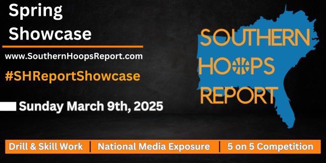 SouthernHoopsReport (@shreport) on Twitter photo Southern Hoops Report Spring Showcase
2025 <a href="/JaylonSeymour/">Jaylon Seymour</a> (<a href="/Prov_Hoops/">Providence Christian Storm Basketball</a>) has locked his spot in!
🗓️Sunday March 9th
-Top Competition
-National/Local Media
-Highlight Tapes/Write Ups
-One of Southeast's Longest Running/Reputable showcases
Join Him:
southernhoopsreport.com/shreportshowca… Southern Hoops Report Spring Showcase
2025 <a href="/JaylonSeymour/">Jaylon Seymour</a> (<a href="/Prov_Hoops/">Providence Christian Storm Basketball</a>) has locked his spot in!
🗓️Sunday March 9th
-Top Competition
-National/Local Media
-Highlight Tapes/Write Ups
-One of Southeast's Longest Running/Reputable showcases
Join Him:
southernhoopsreport.com/shreportshowca…