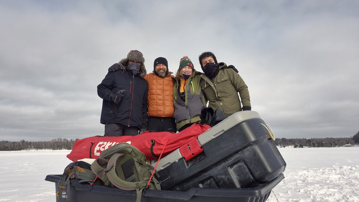 It’s been incredibly cold this week, but our group has been staying warm! Our sampling for February is officially complete and we’re looking forward to March