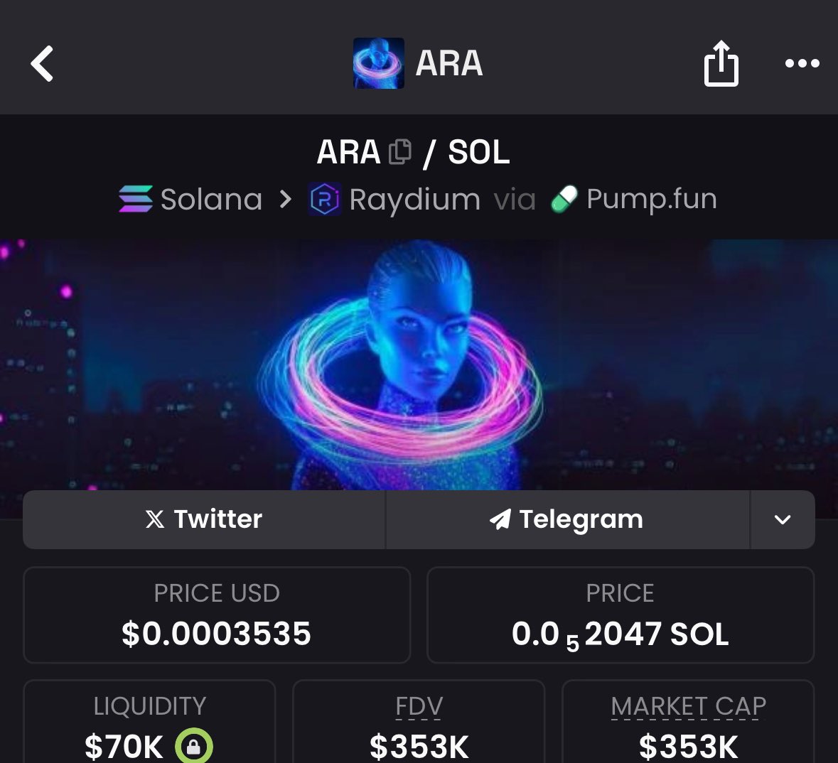 xlncbets's tweet image. $ARA @grok new voice assistant.. launching next week for the public! 

bidding $ara heavy for the news 

Vgwzwt3ik9g8vNas6z7PM47zrY3MVVfyZNpJ7Lnpump