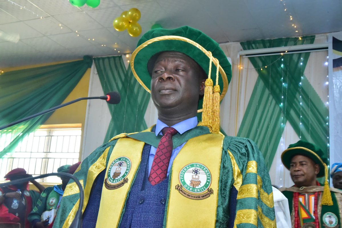 officialFUOYE's tweet image. Faces at the 9th Convocation ceremonies of Federal University Oye Ekiti

#FUOYEGRAD25
#CONVOCATION
#GODWIN
