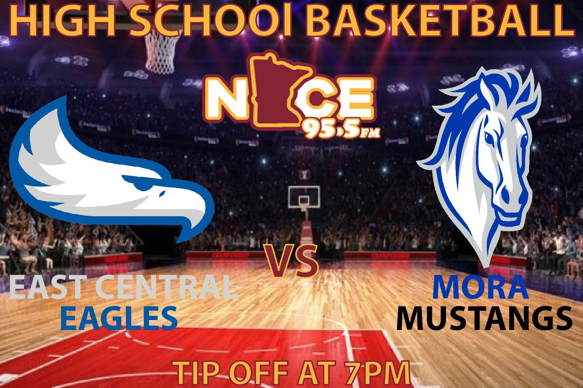 Boys basketball tonight on KBEK!
Great River Conference Championship!

East Central at Mora 7PM
Listen live on 95.5FM
Watch live at: youtube.com/live/nPf-pXmjg…

<a href="/ecentraleagles/">East Central Eagles</a> 
<a href="/darrenfogt/">darren fogt</a> 
<a href="/MoraBoysBBall/">Mora Boys Basketball</a> 
<a href="/curtgrachek/">Curt Grachek</a>