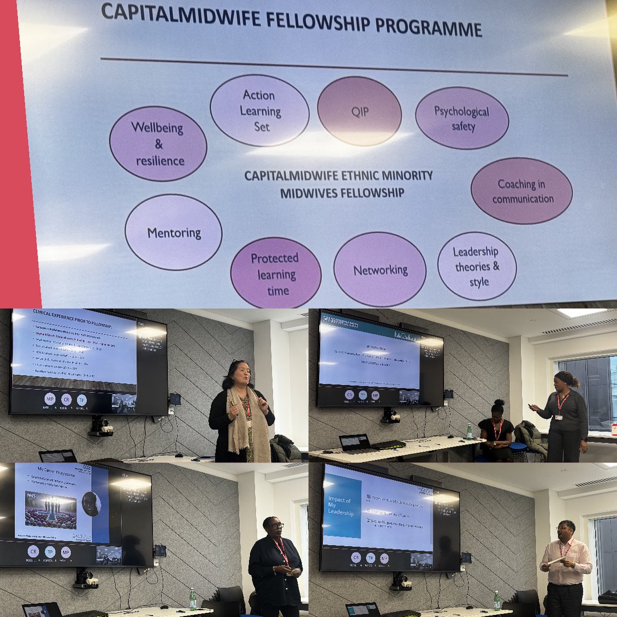 Nina Khazaezadeh (@khazaezadeh) on Twitter photo Proud of # London 3cohorts of <a href="/CapitalMidwife/">CapitalMidwife</a> fellows! Sharing the impact of the programme on their career journey, boosting confidence, developing others, driving improvements & shaping the future of an inclusive & compassionate midwifery leadership Proud of # London 3cohorts of <a href="/CapitalMidwife/">CapitalMidwife</a> fellows! Sharing the impact of the programme on their career journey, boosting confidence, developing others, driving improvements & shaping the future of an inclusive & compassionate midwifery leadership
