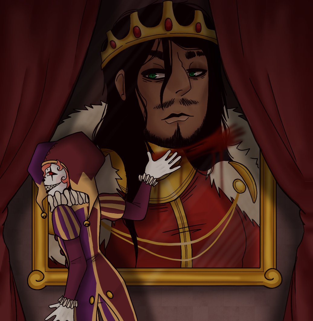 RadioactiveClow's tweet photo. "The difference between a Jester and a fool, is that the Jester knows he's a Jester".
I saw this base, and I thought that it would really fit my Jester and King OCs.
#artist #ArtistOnTwitter #ArtistOnX #digitalart #DigitalArtist #LGBTQ #ocart #ocs https://t.co/ie1oVDd8CB