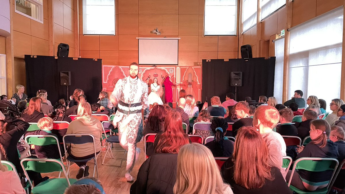 Another fabulous afternoon for the primary children and <a href="/IsobelMairFC/">IsobelMairFC</a>  children watching <a href="/MandMTheatrical/">M&M Theatrical Prod</a> performance of the Little Princess. #weareIMS #theatre #performance