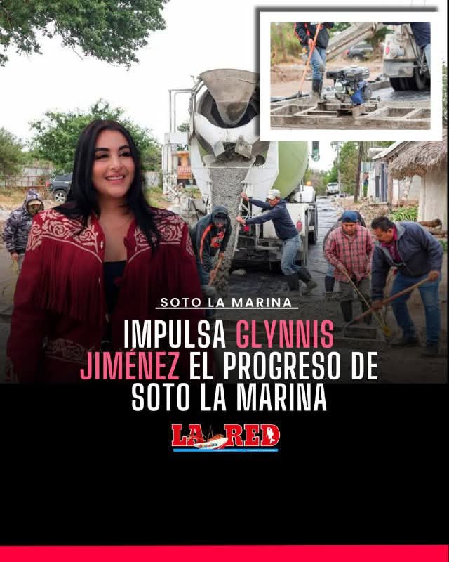 🗞️🚨 LA RED: Impulsa Glynnis Jiménez Vázquez el Progreso de Soto la Marina
#SomosLARED #EstamosEnTodasPartes #RED58TeInforma
✅ WEB: laredmultimedia.com/impulsa-glynni…
