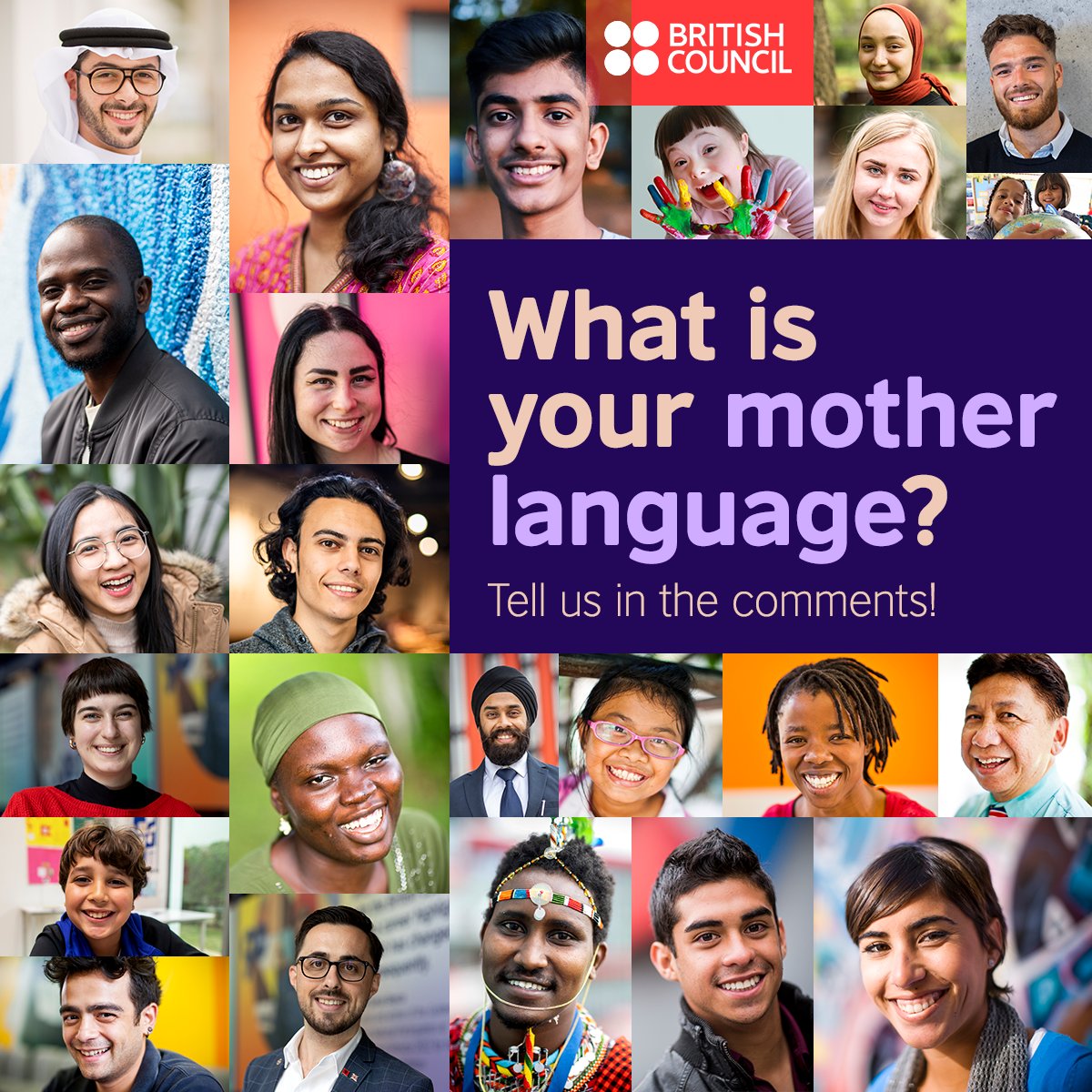 What's your mother language? Tell us in the comments! 
There are over 6,500 languages in the world, but did you know that a language disappears and dies every two weeks? Today is a day to celebrate all the languages of the world. Find out more here: learnenglish.pub/XMotherLanguag…

Neil