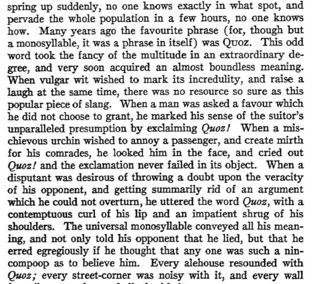 wonweekend's tweet image. This reminds me of the chapter on slang in Extraordinary Popular Delusions