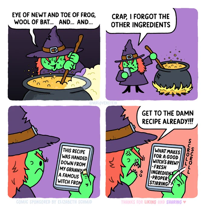recipe for disaster 