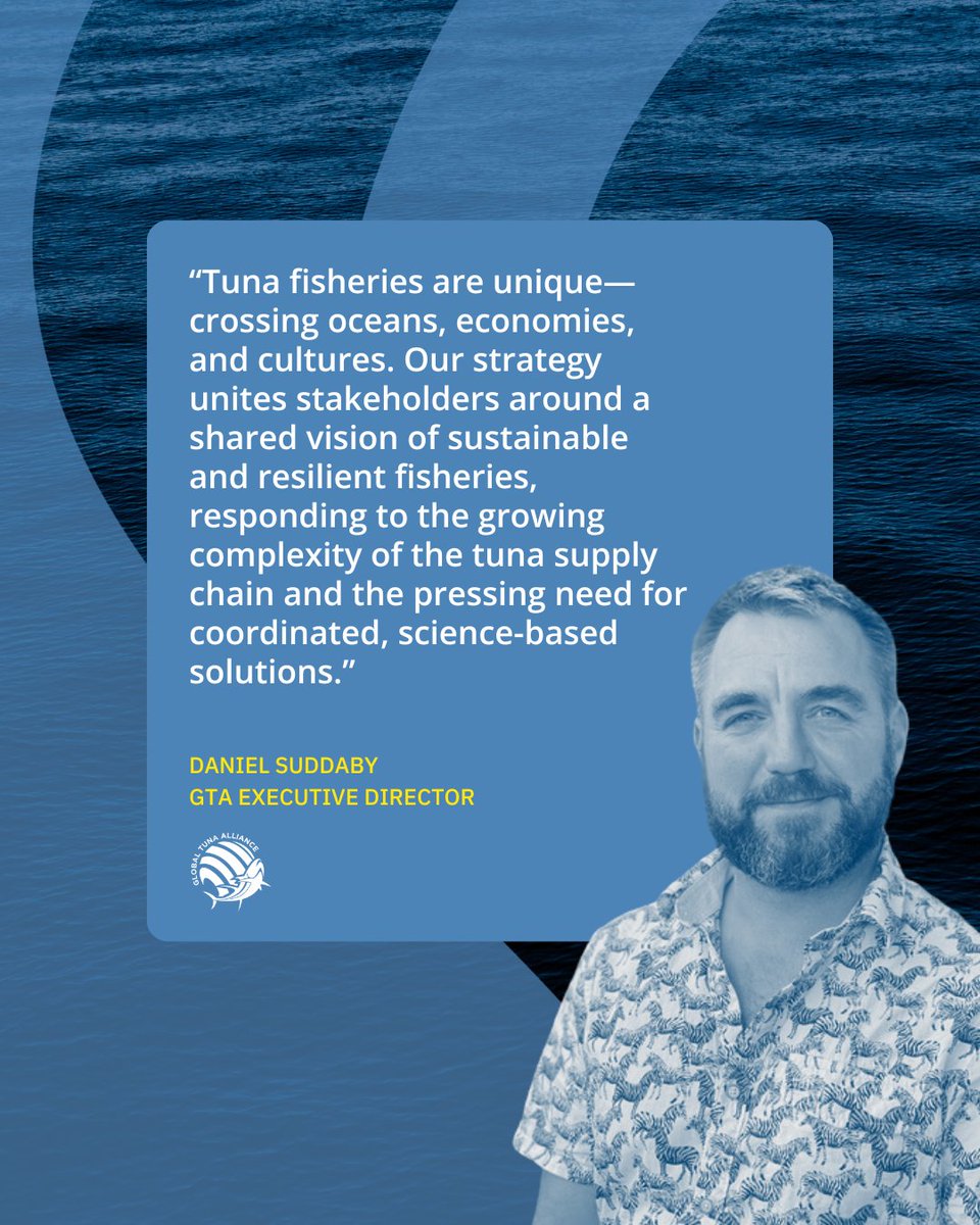 🐟 As we launch our ambitious 2025-2030 strategy, our Executive Director reflects on what makes #tuna #fisheries uniquely challenging—and why coordinated #action is crucial for their future

Join the alliance as a GTA member!
Here's how globaltunaalliance.com/partners/join