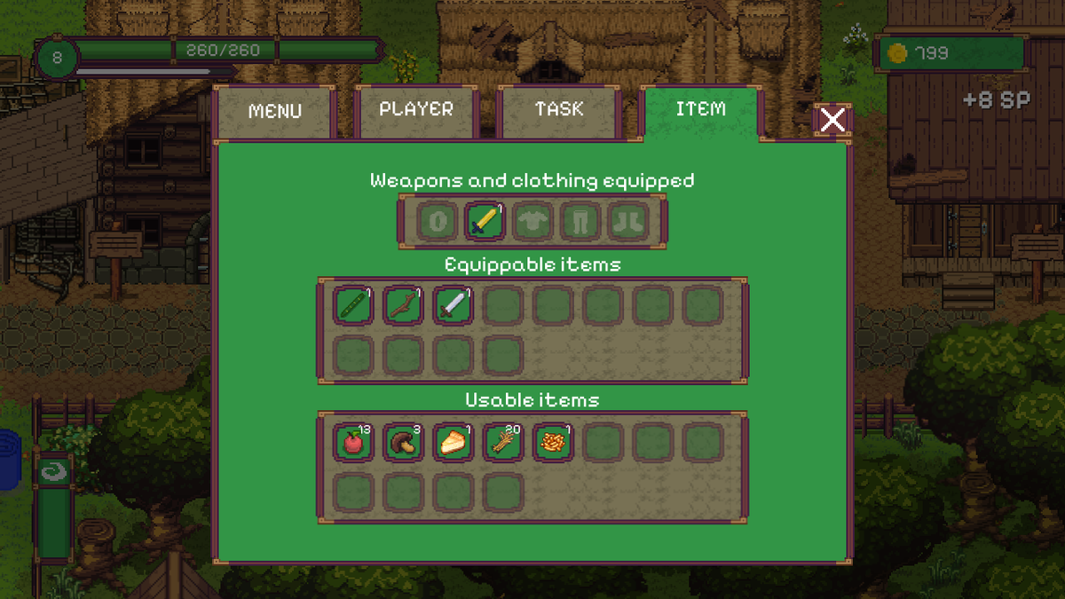 MaiokGames's tweet photo. Designing new weapons ⚔️

Support me on Kickstarter: https://t.co/IobYpbj0JO

#IndieGame #GameDev #RPG #pixelart https://t.co/btEfhzNRoc