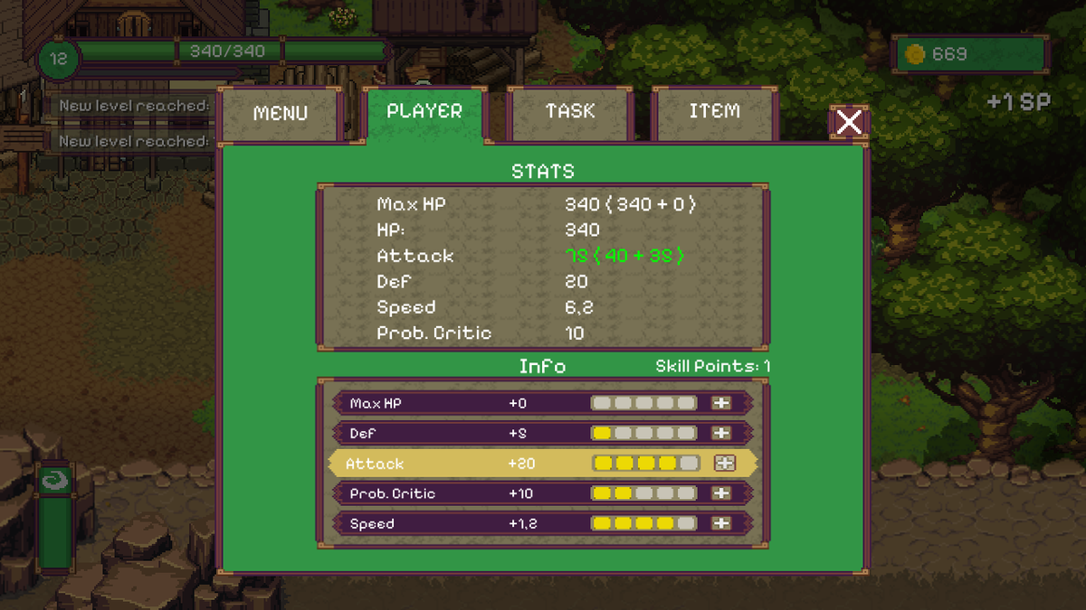 MaiokGames's tweet photo. Designing new weapons ⚔️

Support me on Kickstarter: https://t.co/IobYpbj0JO

#IndieGame #GameDev #RPG #pixelart https://t.co/btEfhzNRoc