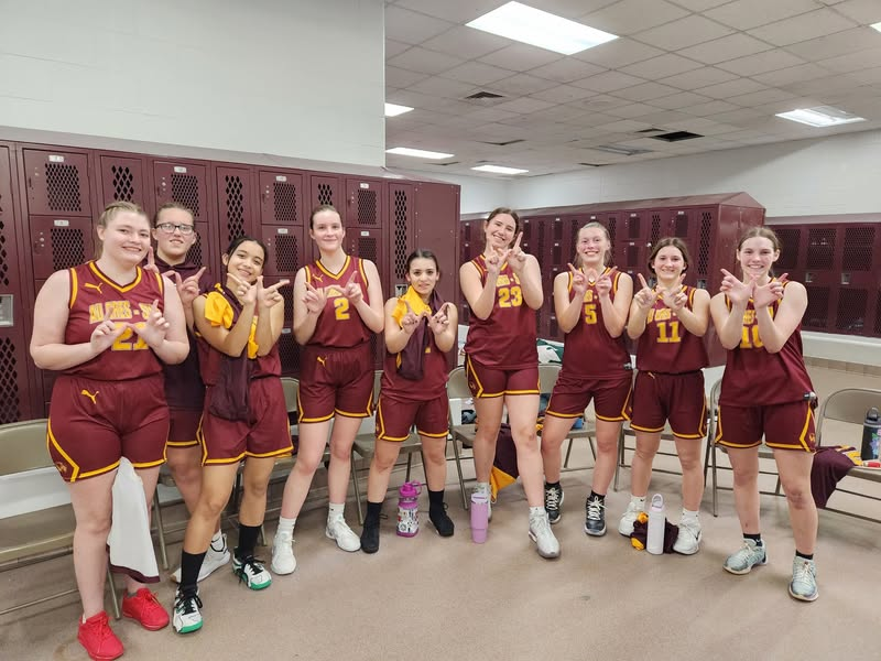 53-28 win over Hillman on the road!  Closed out league play 9-3.

Lillie Maser - 24p/8r
<a href="/sophie_fox2027/">Sophie</a> - 11p/13r/6s
<a href="/AnaleisMing/">Analeis Ming</a> - 6r/5a/5s