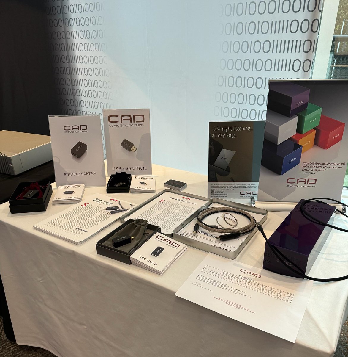ComputerAudioDesign (@computer_audio) on Twitter photo Aong with our new 1543 MKIII DAC at <a href="/bristolhifishow/">The Bristol Hi-Fi Show</a> we are using our USB II-R Cable, Ethernet Control, USB Control, GC1.1 & GC3.1 Ground Controls with our new Ground Control Cables. Stop in the Conservatory on the first floor and Isabel will answer any questions you have. Aong with our new 1543 MKIII DAC at <a href="/bristolhifishow/">The Bristol Hi-Fi Show</a> we are using our USB II-R Cable, Ethernet Control, USB Control, GC1.1 & GC3.1 Ground Controls with our new Ground Control Cables. Stop in the Conservatory on the first floor and Isabel will answer any questions you have.