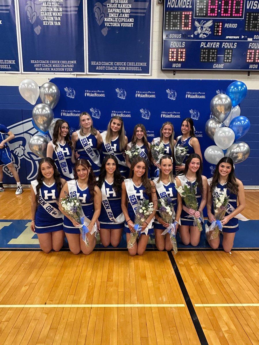 Holmdel Athletics (@holmdelhornets) on Twitter photo Last night, we celebrated Senior Day for our cheerleaders and boys basketball team. Thank you for your hard work, dedication, and commitment! <a href="/HolmdelHS/">Holmdel High School</a> #WeAreHolmdel Last night, we celebrated Senior Day for our cheerleaders and boys basketball team. Thank you for your hard work, dedication, and commitment! <a href="/HolmdelHS/">Holmdel High School</a> #WeAreHolmdel