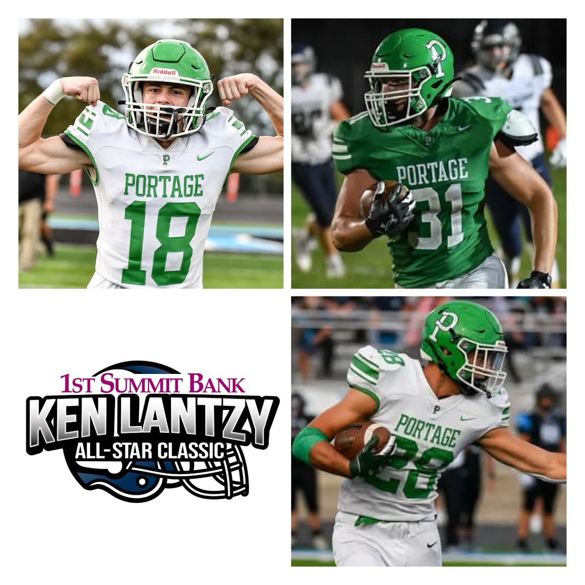 Portage Football (@pastangfootball) on Twitter photo Congratulations to Owen Gouse, Issac Willinsky, and Bode Layo on being named to the 1st Summit Bank Ken Lantzy Finest 40 All Star Game! <a href="/KenLantzyGame/">Ken Lantzy Classic</a> Congratulations to Owen Gouse, Issac Willinsky, and Bode Layo on being named to the 1st Summit Bank Ken Lantzy Finest 40 All Star Game! <a href="/KenLantzyGame/">Ken Lantzy Classic</a>