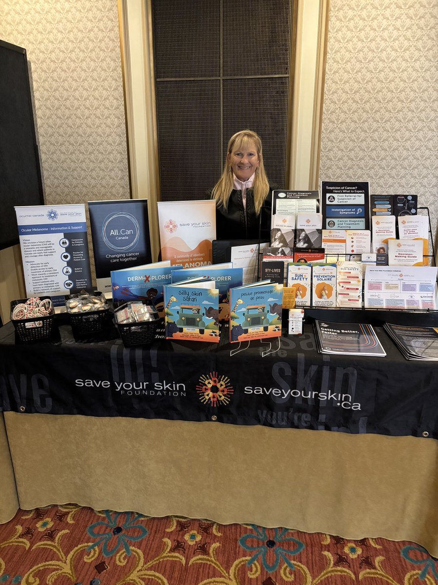 Save Your Skin Foundation (@saveyourskinfdn) on Twitter photo Notre fondatrice et présidente Kathy est prête pour le CMC à Vancouver ! Venez nous voir à notre stand. <a href="/OncEd/">OncologyEducation</a> Notre fondatrice et présidente Kathy est prête pour le CMC à Vancouver ! Venez nous voir à notre stand. <a href="/OncEd/">OncologyEducation</a>