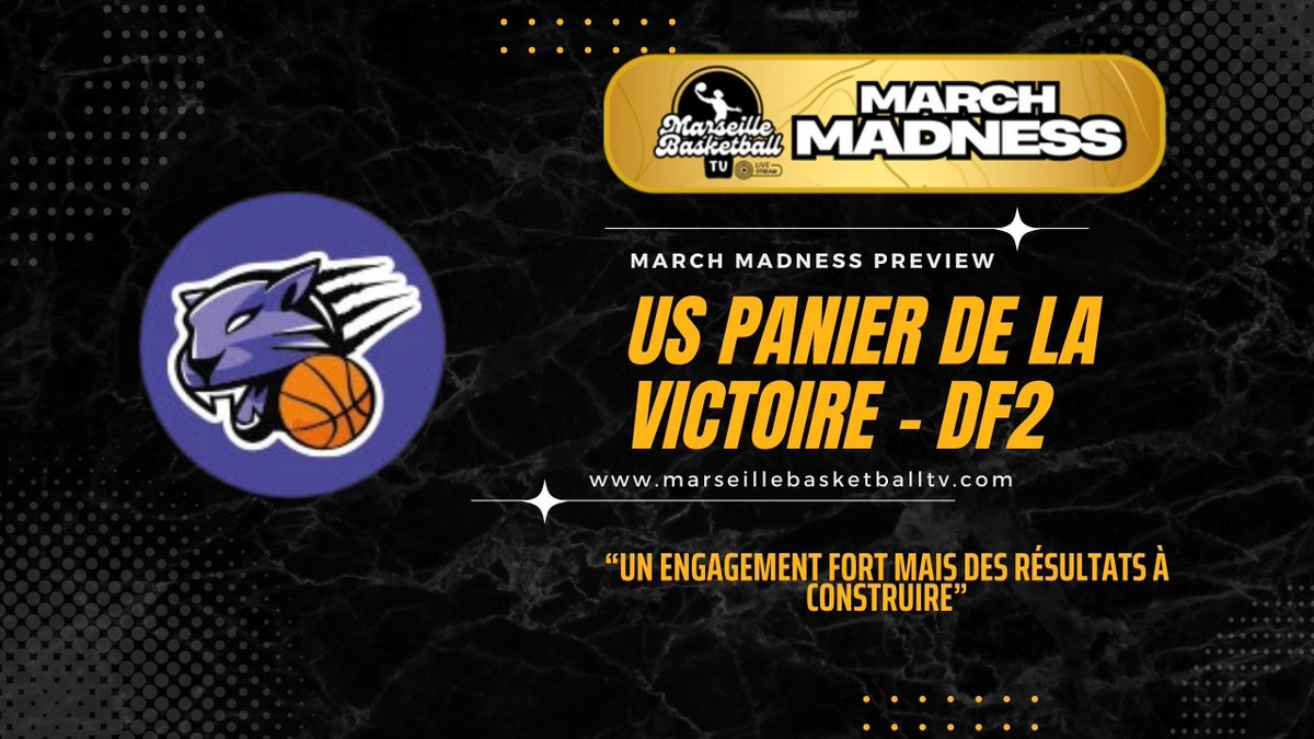 MarseilleBBTV's tweet image. 🔥 March Madness - Vous l&apos;avez peut être déjà remarqué, mais les premiers previews de la March Madness de Marseille Basketball TV sont sorties sur notre site avec les équipes marseillaises engagées en championnats départementaux ! 
buff.ly/4bajcV4