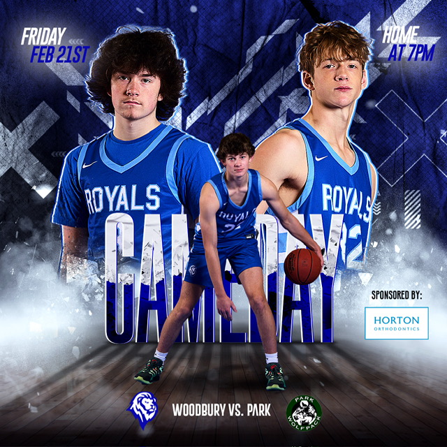 Royals make the short trip to Park tonight for Round 2 District 833 matchup...first one was exciting...should be fun tonight!  Go Royals!