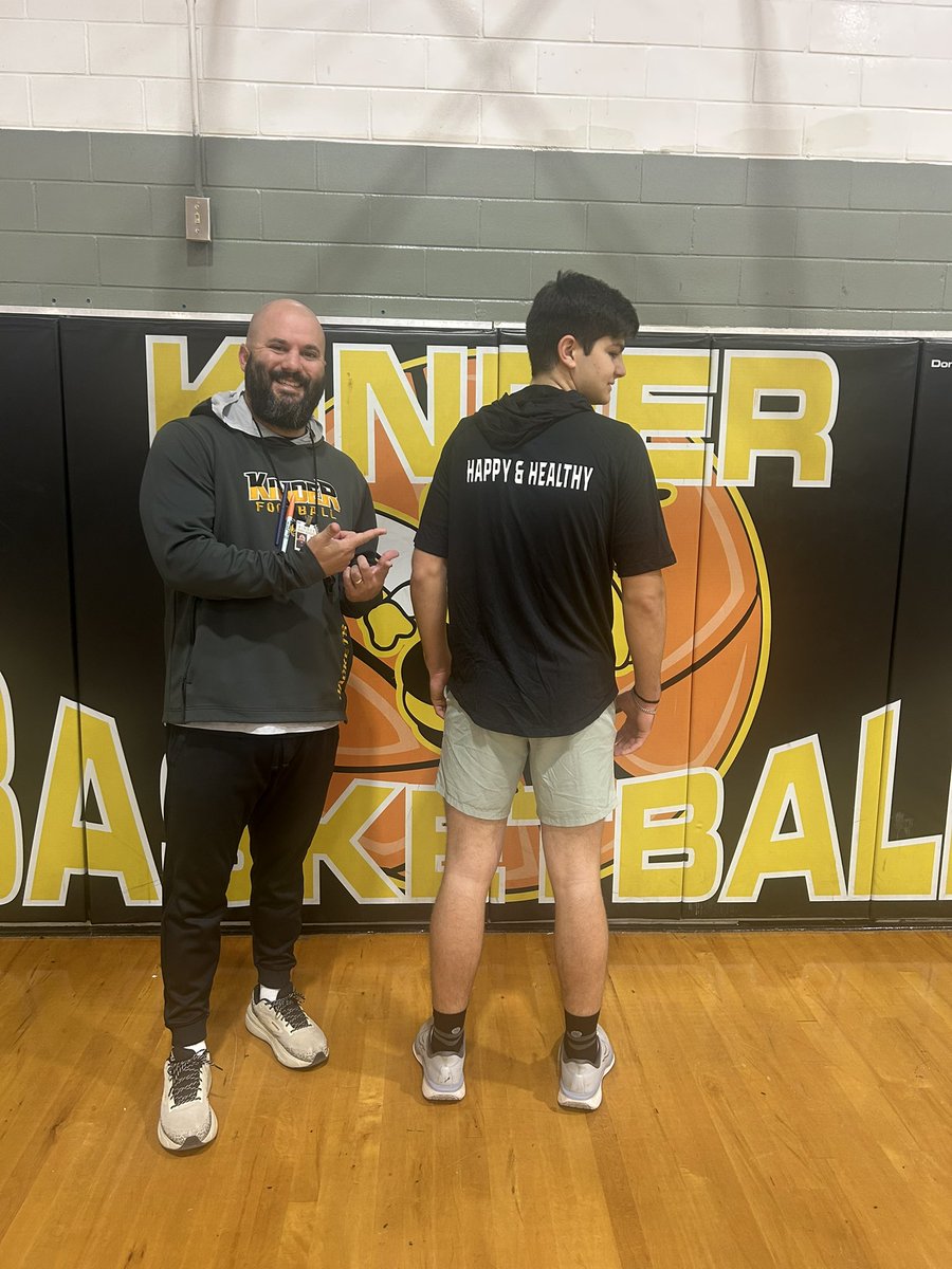 So proud of Monroe!  He hit several PRs this week and is a guy that will be at the heart of our success next fall!  I am so excited to recognize him as our C.A.T of the Week!