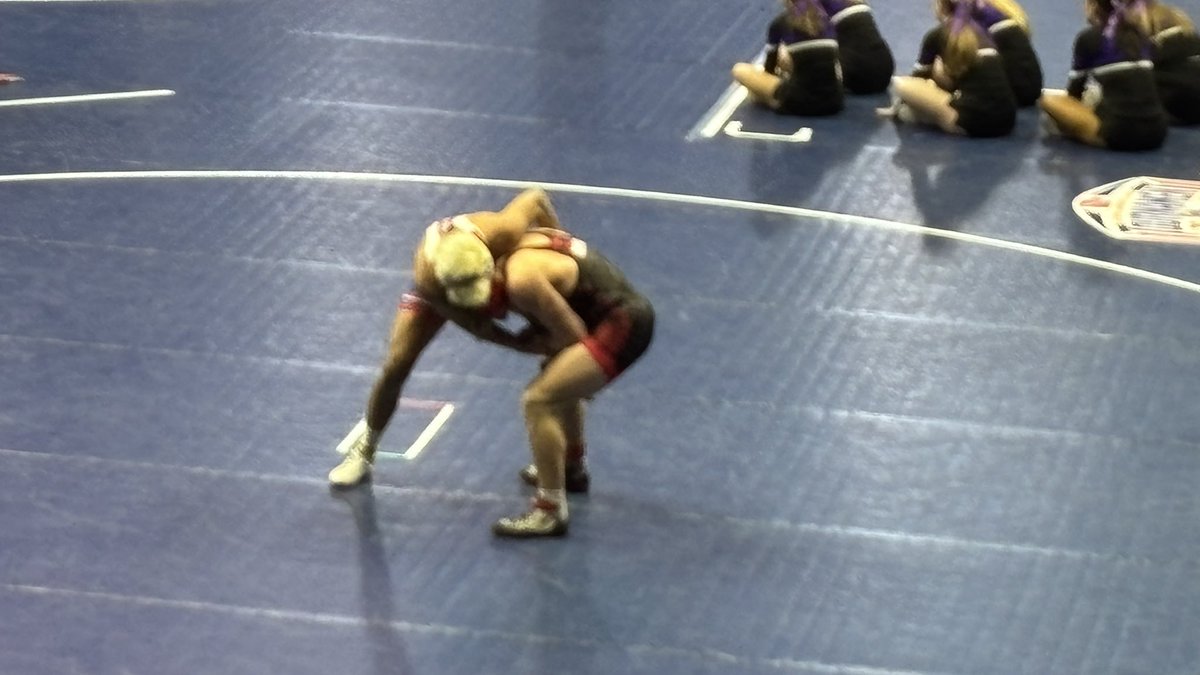 Hatchitt with the pin to make it to the next round and secures a podium finish!  

Cons. Round 4 - Jon Hatchitt (ADM) 33-11 won by fall over Johan Gomez (Marshalltown) 41-5 (Fall 1:49