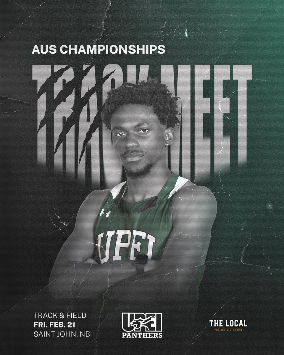 GAME DAY!

FRIDAY, FEB. 21

HOME🏠:

7 PM | MHKY🏒 vs. SMU (Game 2)
– Get your tickets🎟️: upei.universitytickets.com/w/event.aspx?i…

AWAY🚌:

T&amp;F👟 @ AUS Championships

#GoPanthersGo | #Hockey | #TrackAndField