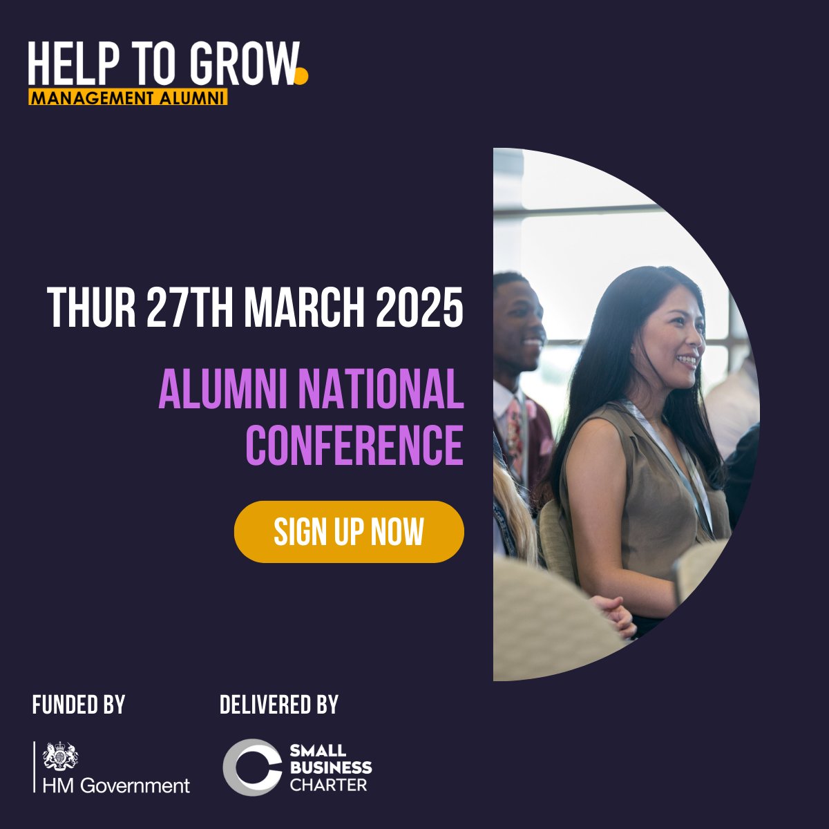 Whatever business challenge you want to conquer, the Help to Grow: Management Alumni National Conference in London can help! Register and save your place now: helptogrowalumni.org/events/nationa…

#HelptoGrowAlumni #NationalConference #Marketing #Resilience #Pricing