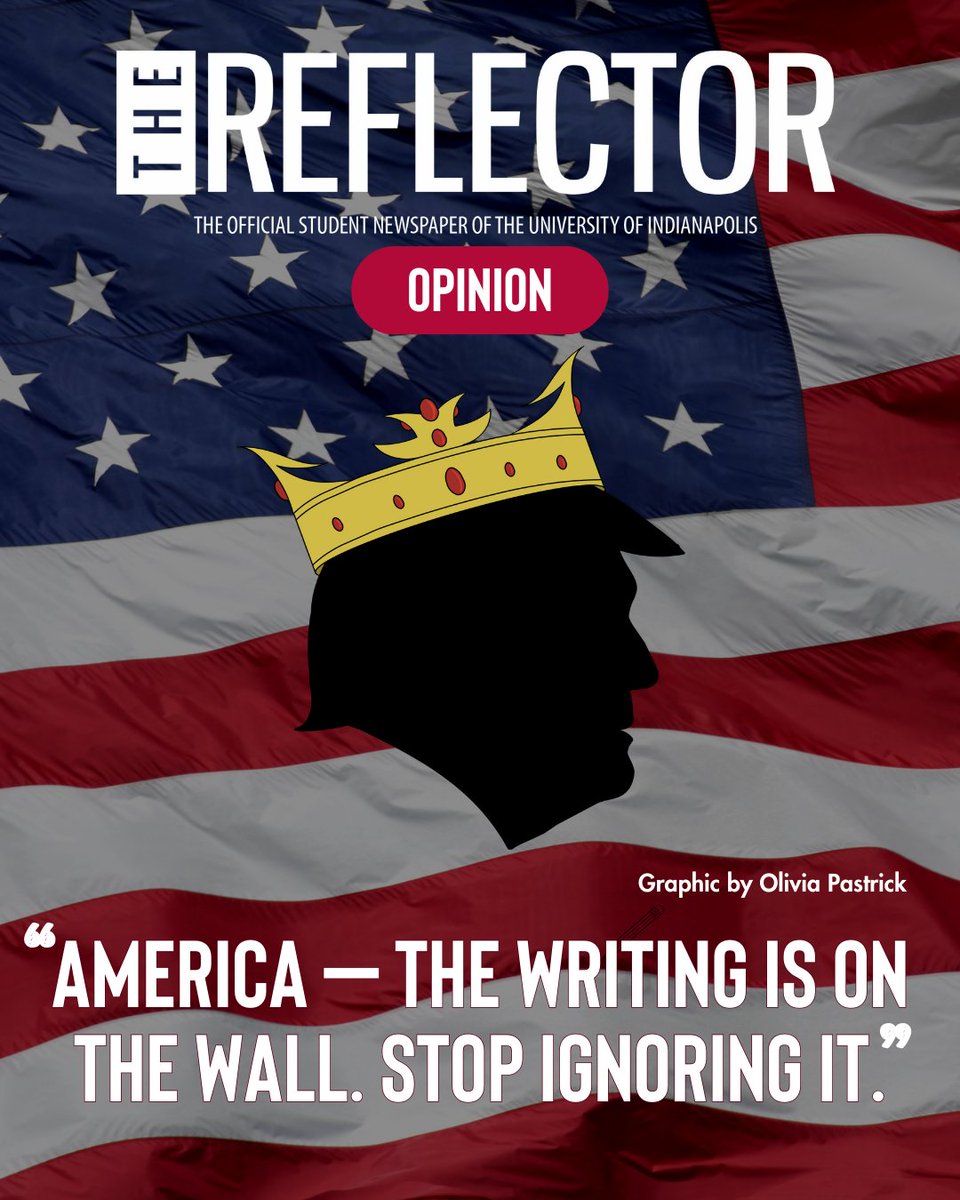 Read Mia’s opinion about Donald Trump and robber barons in the latest issue of The Reflector or online at reflector.uindy.edu.
#StudentNews #Opinion #Trump