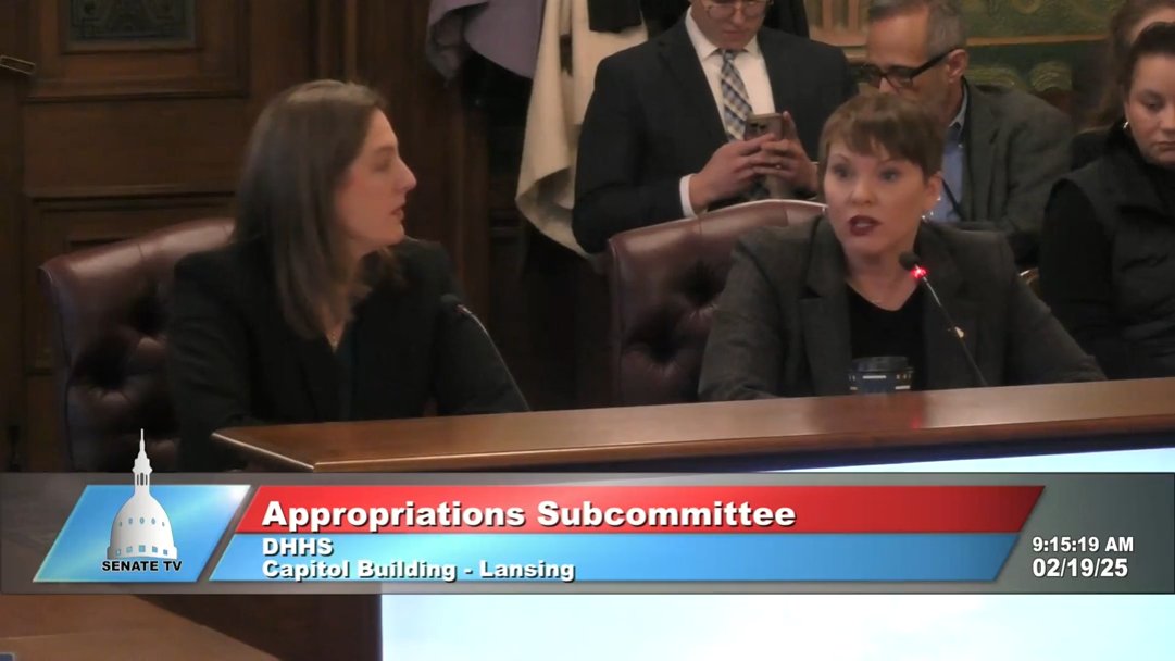 Elizabeth Hertel (@mdhhs_director) on Twitter photo Thanks to Chair <a href="/SenatorSantana/">State Senator Sylvia Santana</a> and the Senate Appropriations Subcommittee on DHHS for the opportunity to present on <a href="/GovWhitmer/">Governor Gretchen Whitmer</a>'s FY 2026 budget recommendations this week. Learn more: bit.ly/4b81ukU. Thanks to Chair <a href="/SenatorSantana/">State Senator Sylvia Santana</a> and the Senate Appropriations Subcommittee on DHHS for the opportunity to present on <a href="/GovWhitmer/">Governor Gretchen Whitmer</a>'s FY 2026 budget recommendations this week. Learn more: bit.ly/4b81ukU.