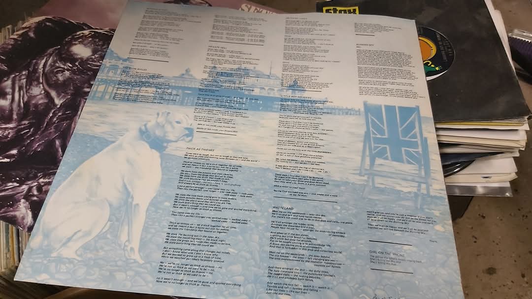 My love of poetry began right here, right on this inner sleeve when I was 8 years old