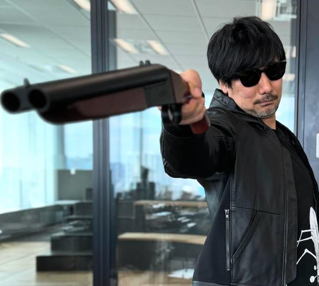 oh_itsjustapril's tweet image. Kojima when he sees Trump