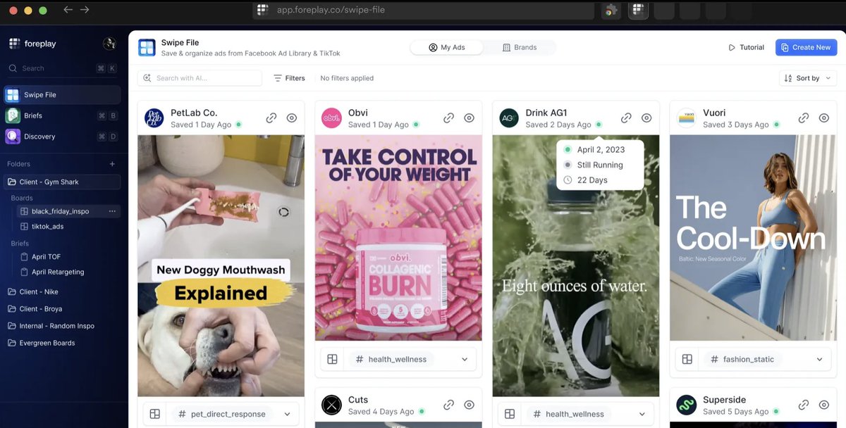 jaygamey's tweet image. We tested over 30 net new creatives last month—how?
  
1️⃣ @foreplay_co  to gather the best ad ideas.
2️⃣ @KonstantDesigns  to turn them into real ads—fast  

Just say “make me this ad” and it’s done in 24 hours. No bottlenecks, just execution.  

It's working.