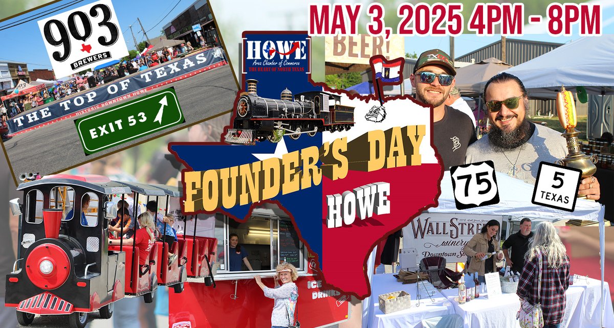 HoweChamber's tweet image. Founders Day Festival Vendor Spaces Open; Hall of Honor Inductees Announced - mailchi.mp/f76f8174e911/h…